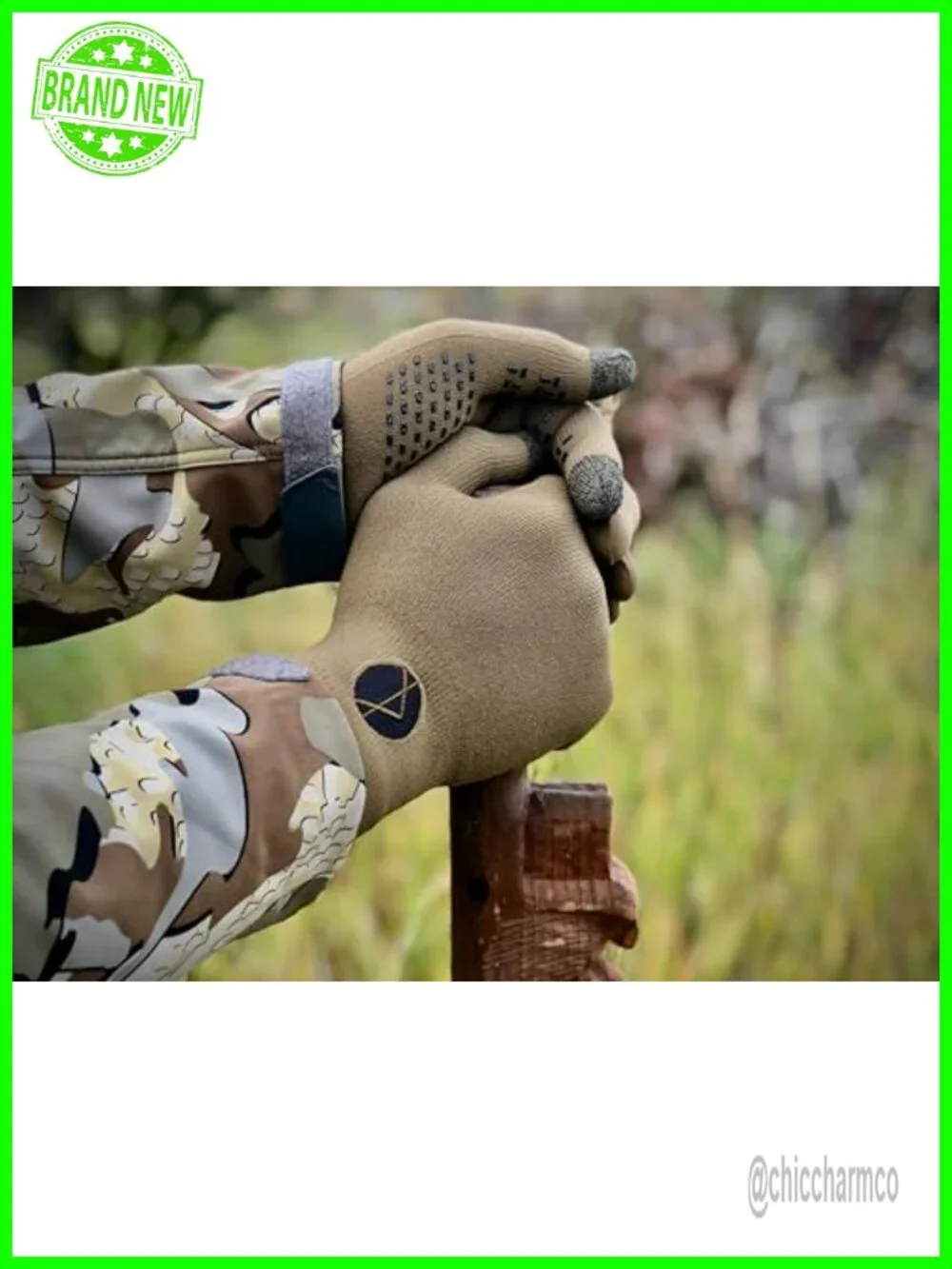 Waterproof Knit Gloves with Merino Wool Touchscreen